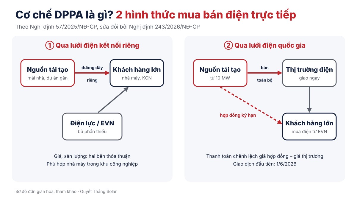 Sơ đồ cơ chế DPPA là gì với 2 hình thức lưới riêng và lưới quốc gia