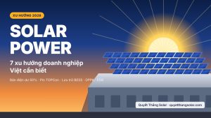Solar power 2026 - hệ thống điện mặt trời áp mái nhà xưởng tại Bình Dương